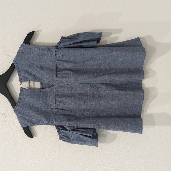Chambray blouse - Small - Picture 4 of 5